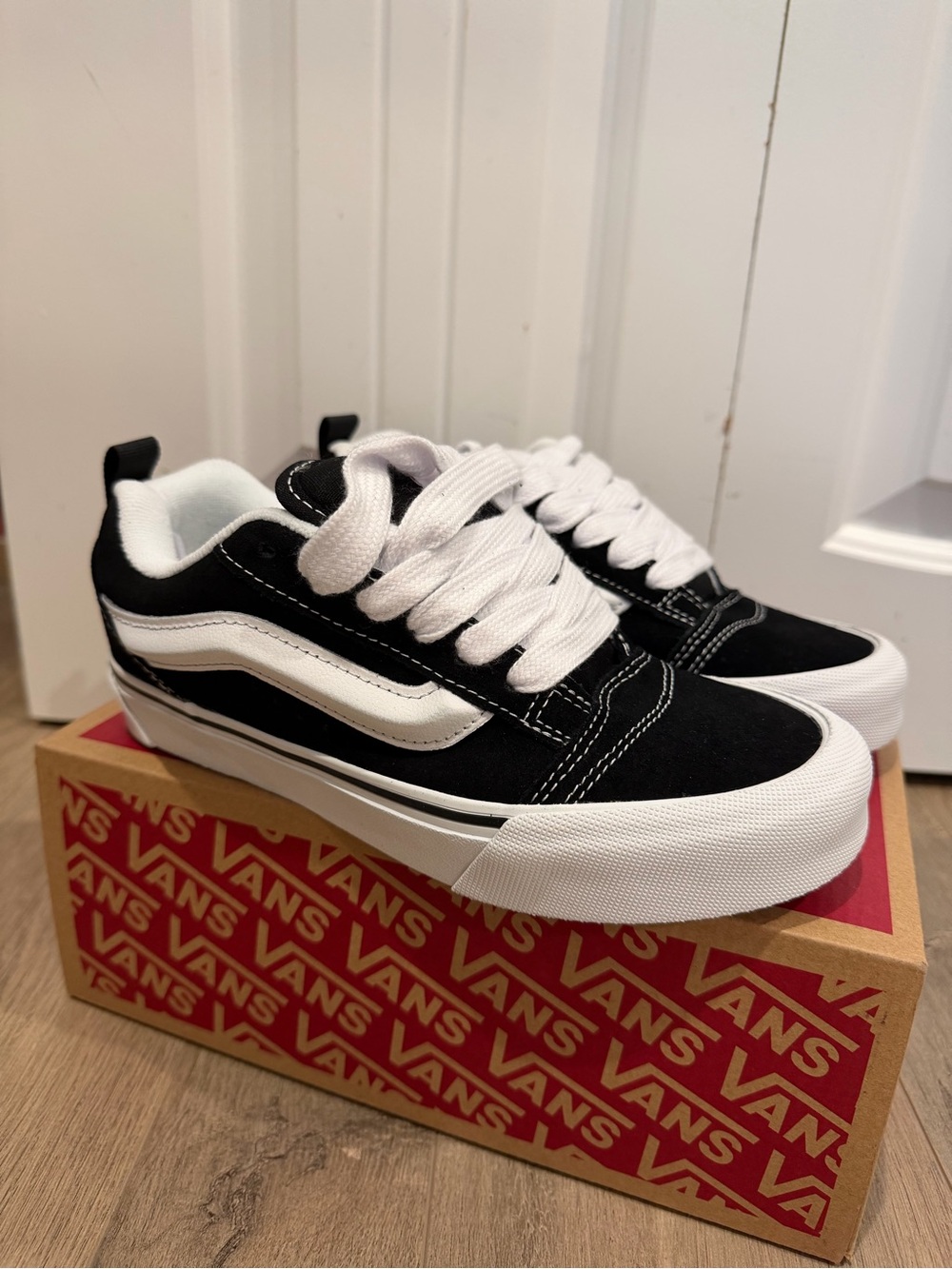 Vans Knu School Sneakers Black - 4